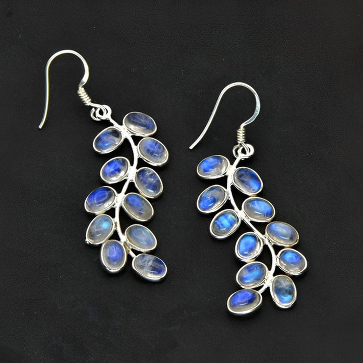 Purple Moonstone Chic Earrings
