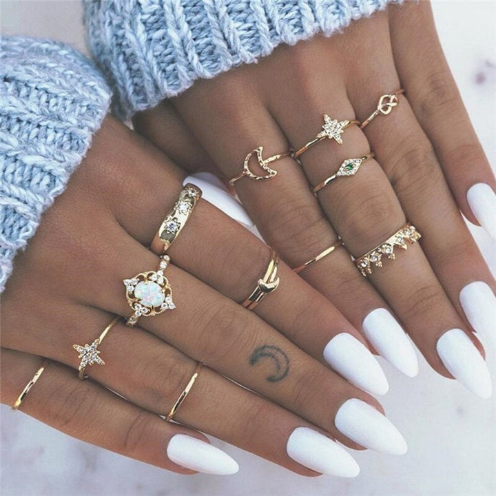Unique Collection of 8 to 12 Rings