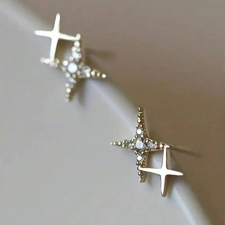 Dazzling Star Stud Earrings