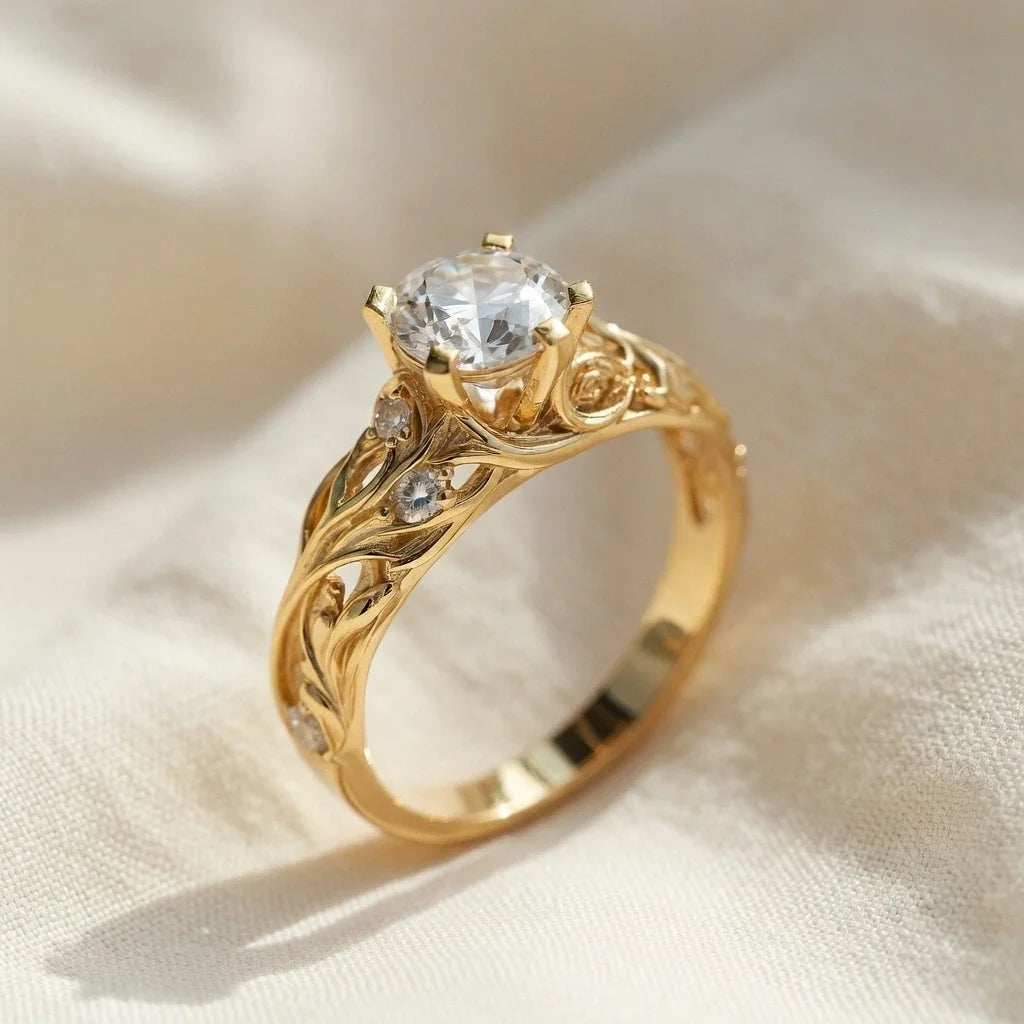 Stunning Zirconia Statement Ring