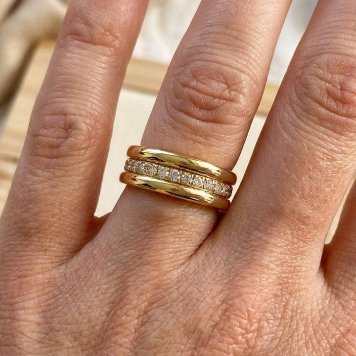 Chloe Collection Band Ring Set