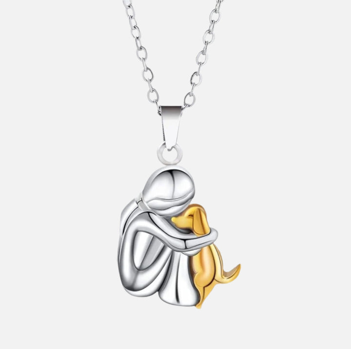 Canine Affection Pendant Necklace