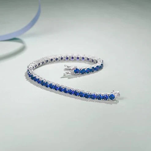Sapphire Tennis Bracelet