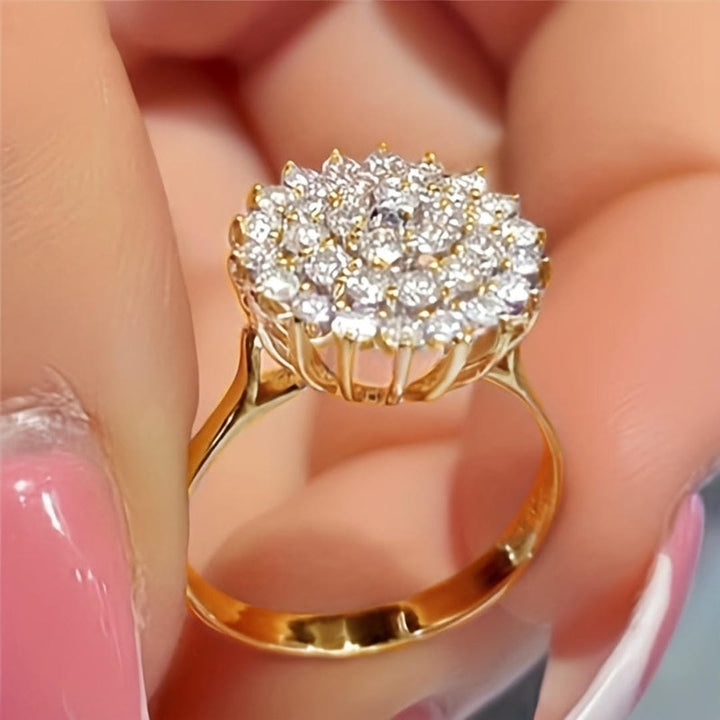 Crystal Cluster Halo Statement Band