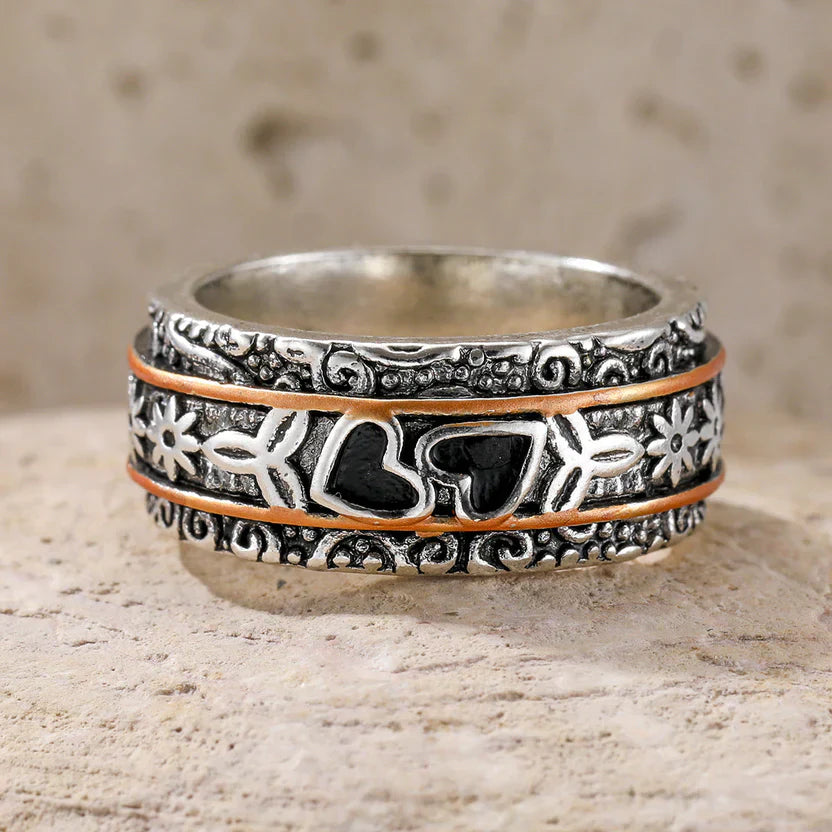 Personalized Silver Heritage Band