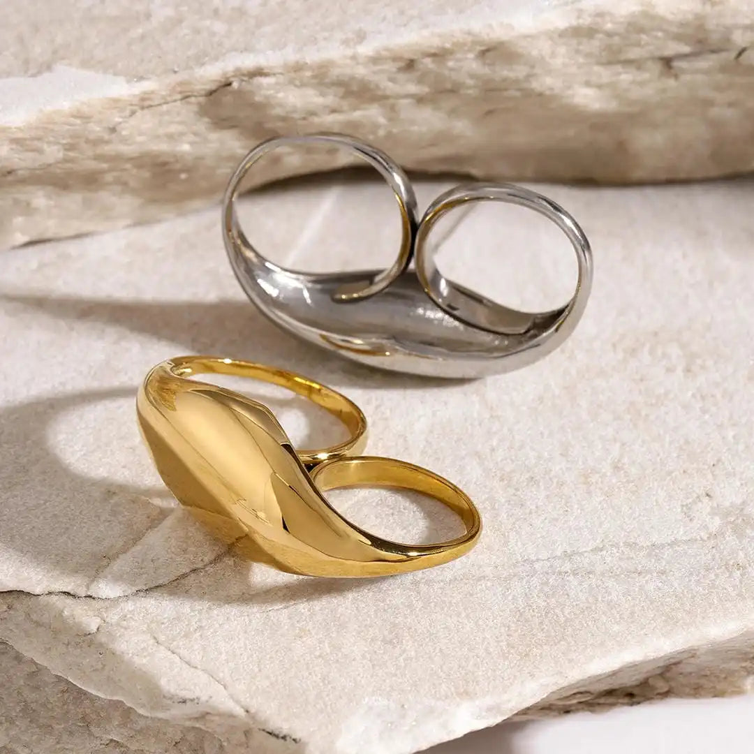 Eternal Gold Double Band Ring