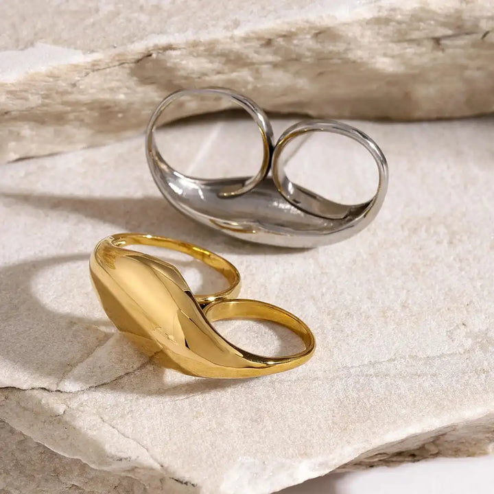 Eternal Gold Double Band Ring
