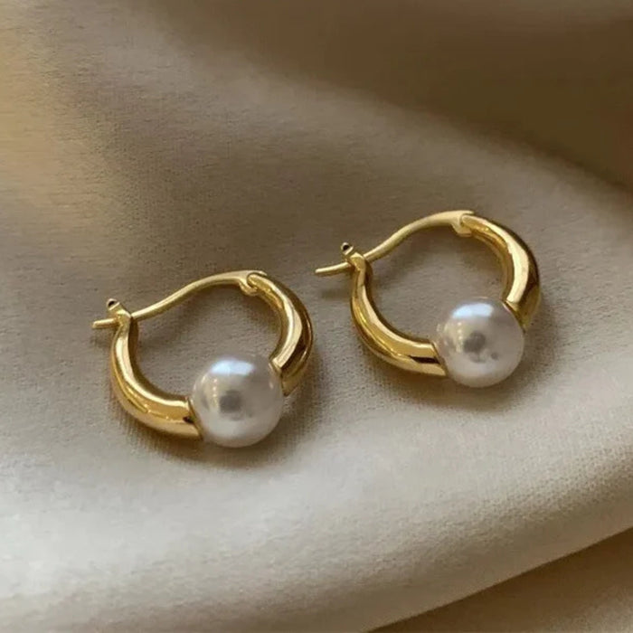 Sophisticated Pearl Drop Earrings
