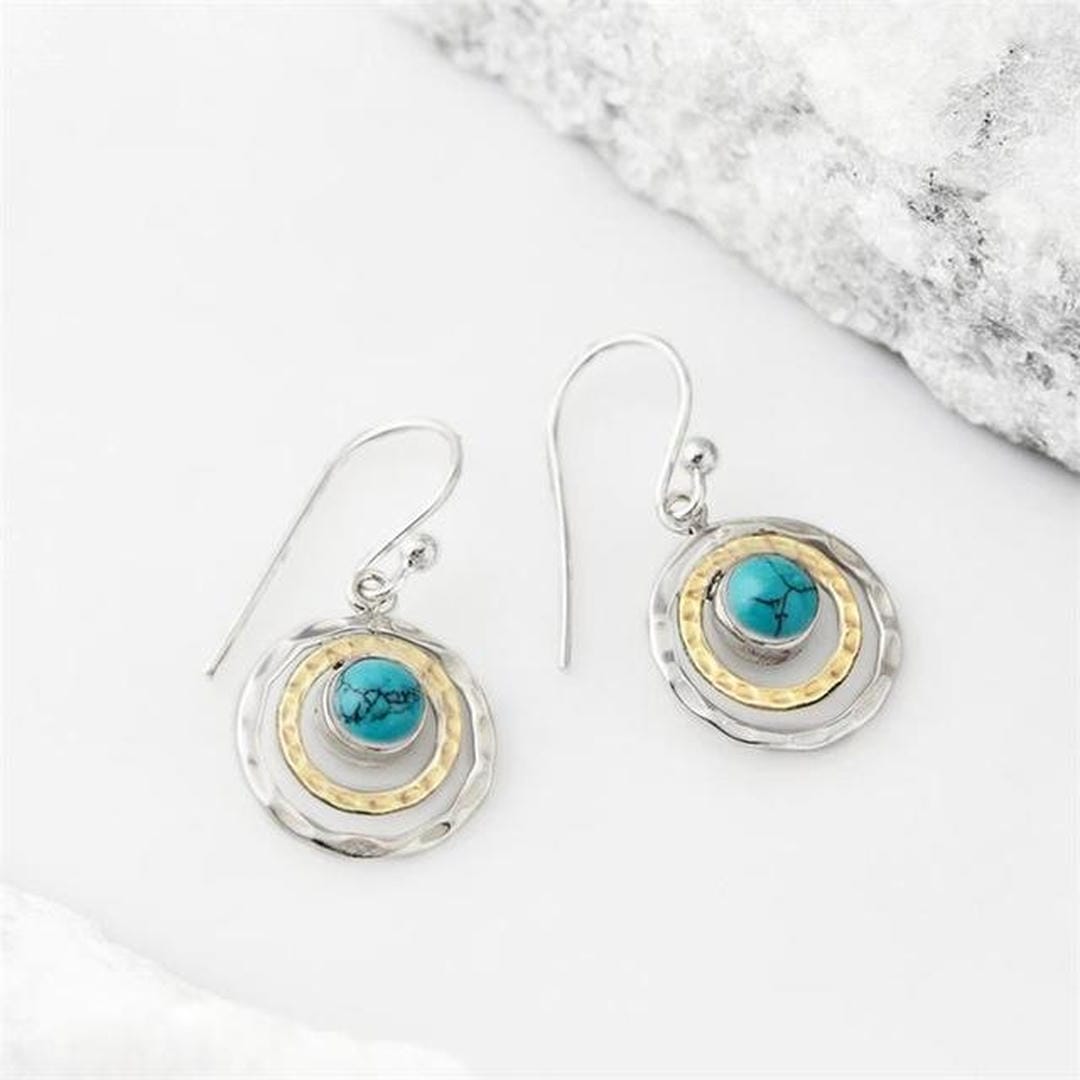 Saturn-Inspired Bohemian Earrings