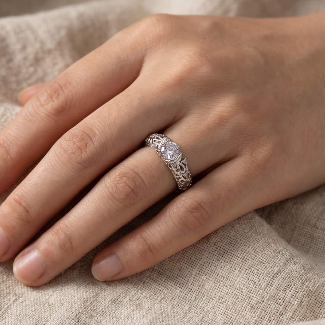 Sophisticated Sterling Silver Band