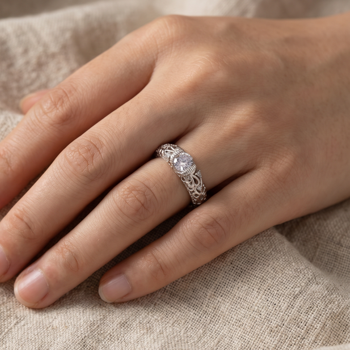 Sophisticated Sterling Silver Band