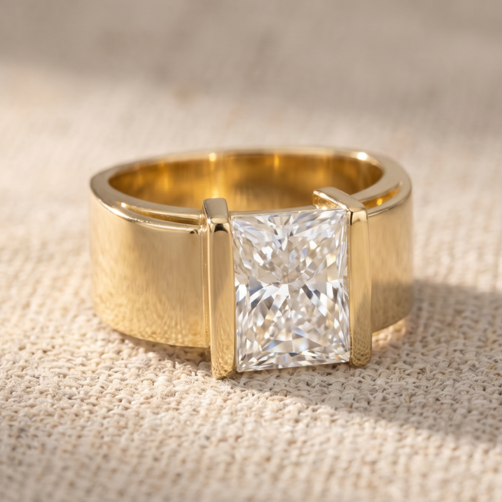 Classic Princess Cut Vintage Ring