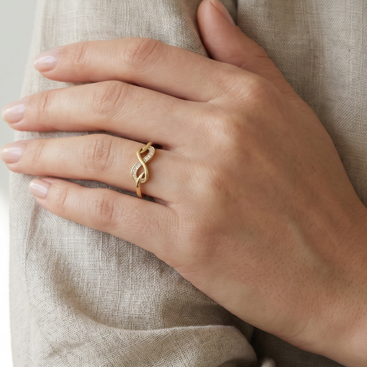 Eternal Gold Link Ring