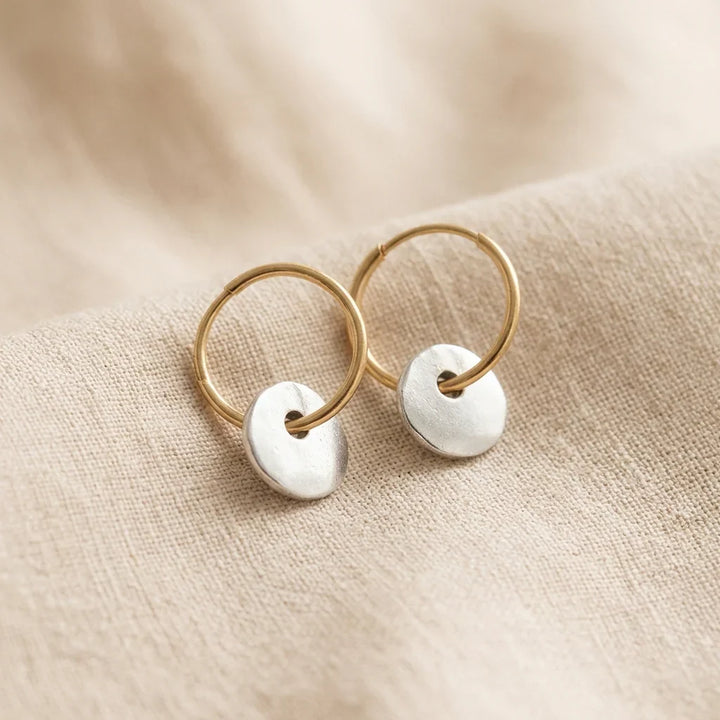 Artisan Crafted Chic Hoop Earrings