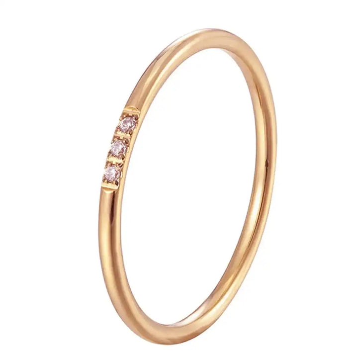 Elegant Trio Stacking Ring