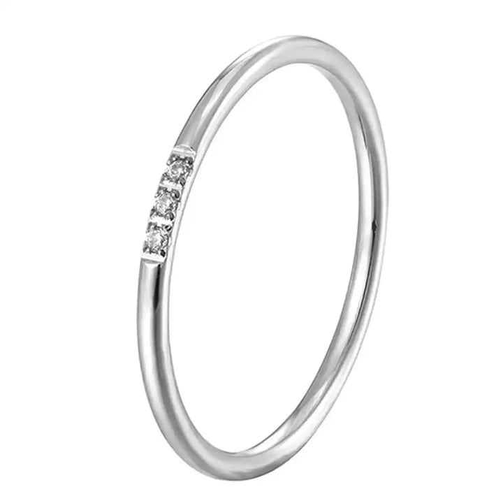 Elegant Trio Stacking Ring