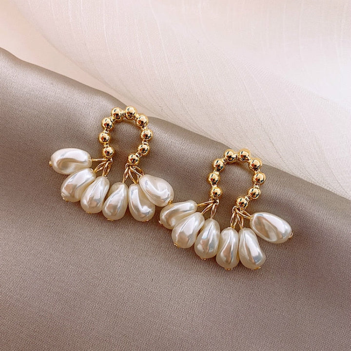 Baroque-Inspired Pearl Earrings