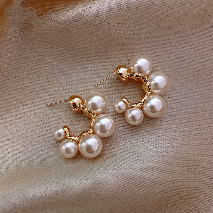 Elegant Pearl Drop Earrings