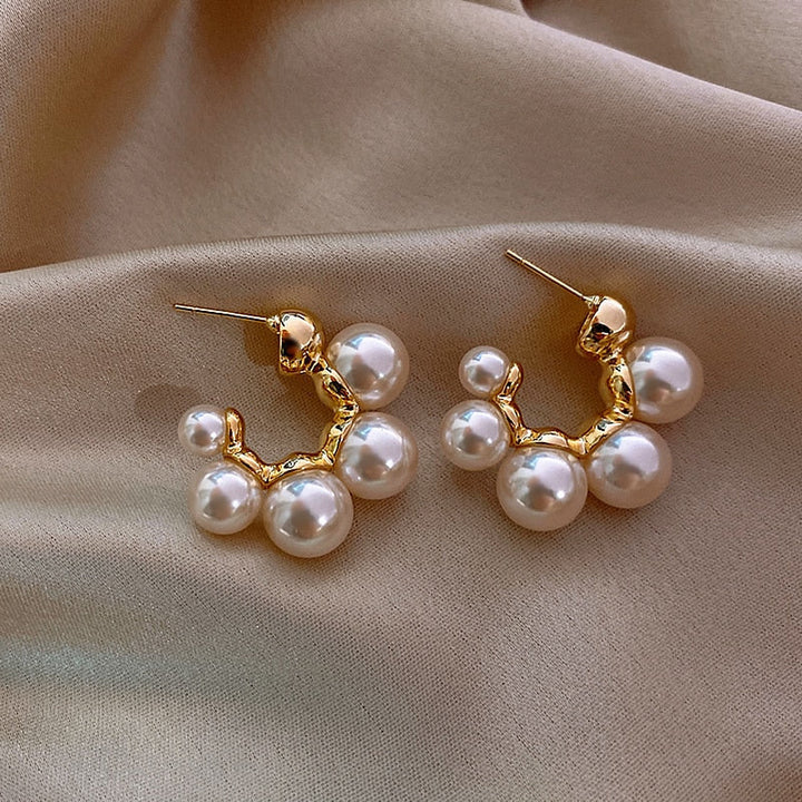 Sophisticated Pearl Drop Earrings