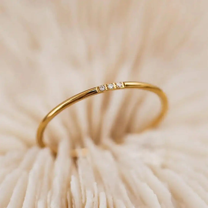 Elegant Trio Stacking Ring