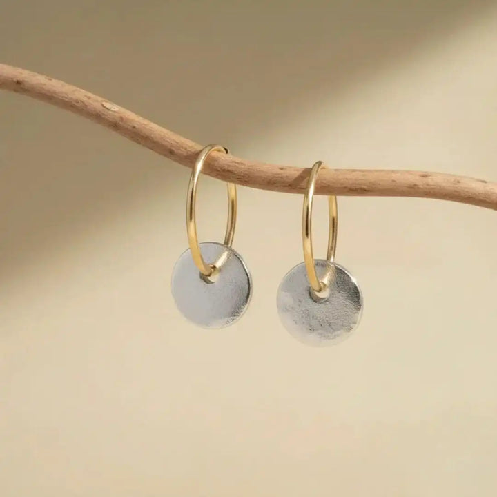 Artisan Crafted Chic Hoop Earrings