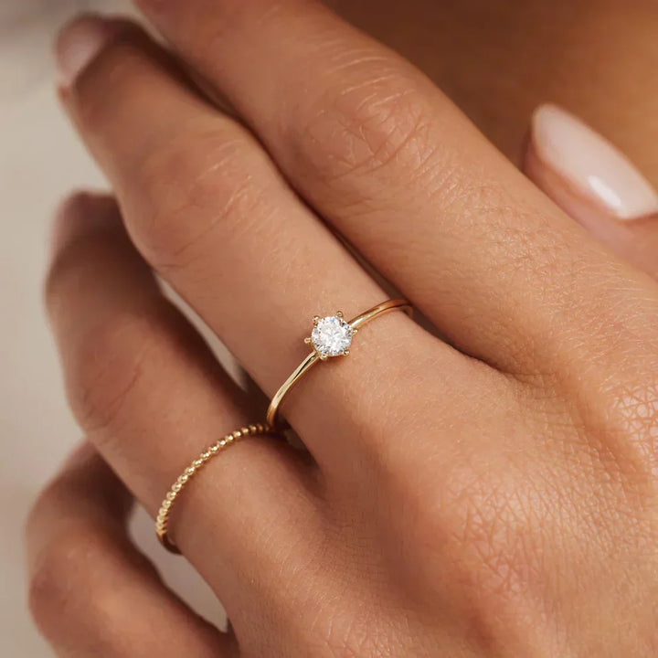 Abella Gold Minimalist Ring