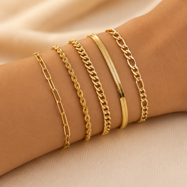 Ellis™ | Gold Bracelet Collection