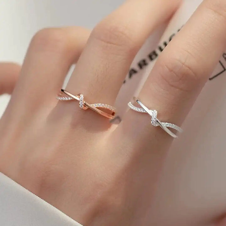 Timeless Cross Knot Band