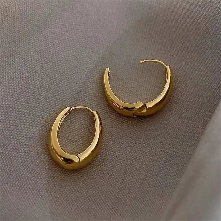 Timeless Golden Hoop Earrings