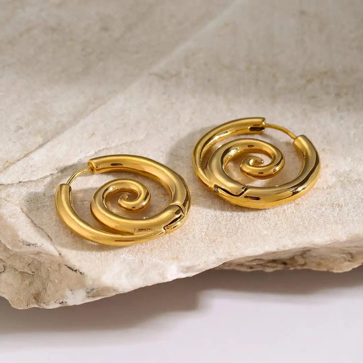 Eternal Gold Twisted Earrings