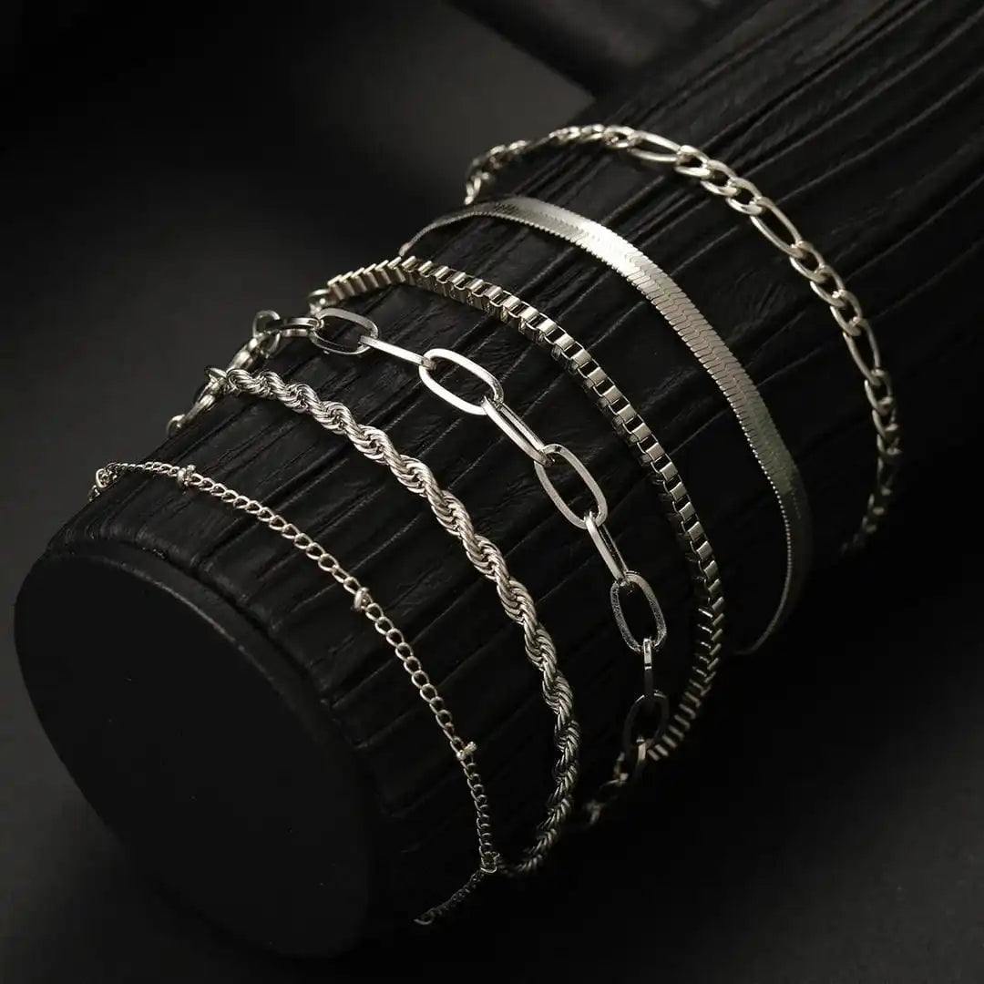 Bohemian Vintage Cuban Bracelet Collection