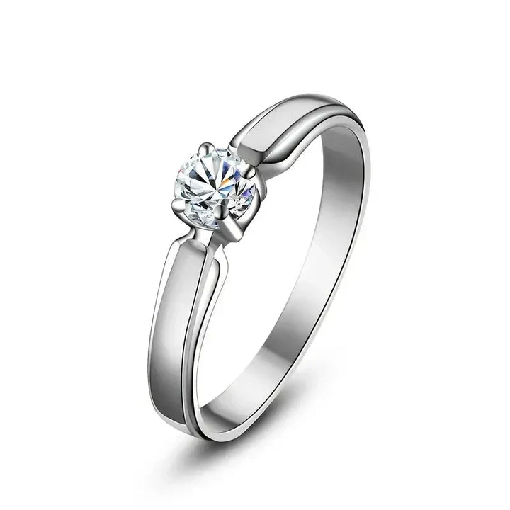 Clara Classic Solitaire Engagement Ring