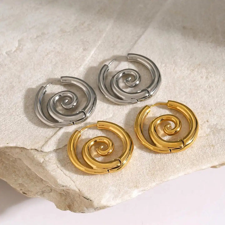 Eternal Gold Twisted Earrings