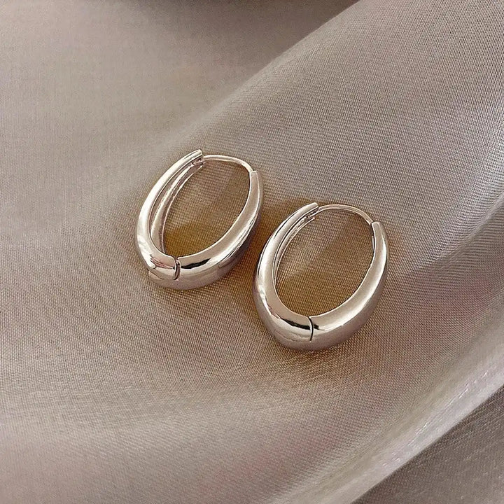 Timeless Golden Hoop Earrings
