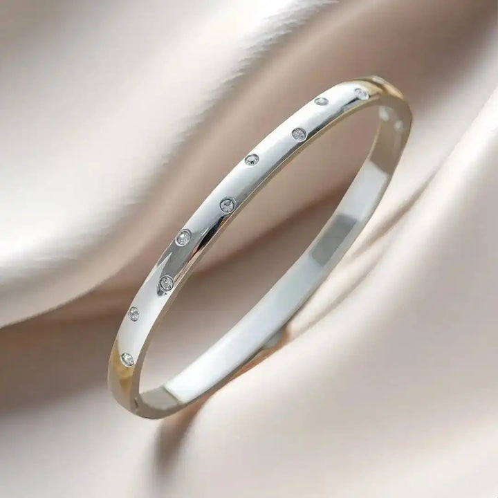 Eternal Golden Zirconia Bracelet