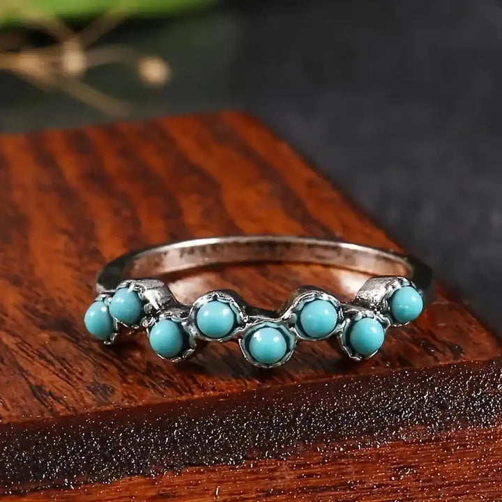 Eternal Turquoise Beaded Band