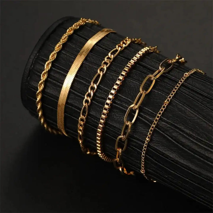 Bohemian Vintage Cuban Bracelet Collection