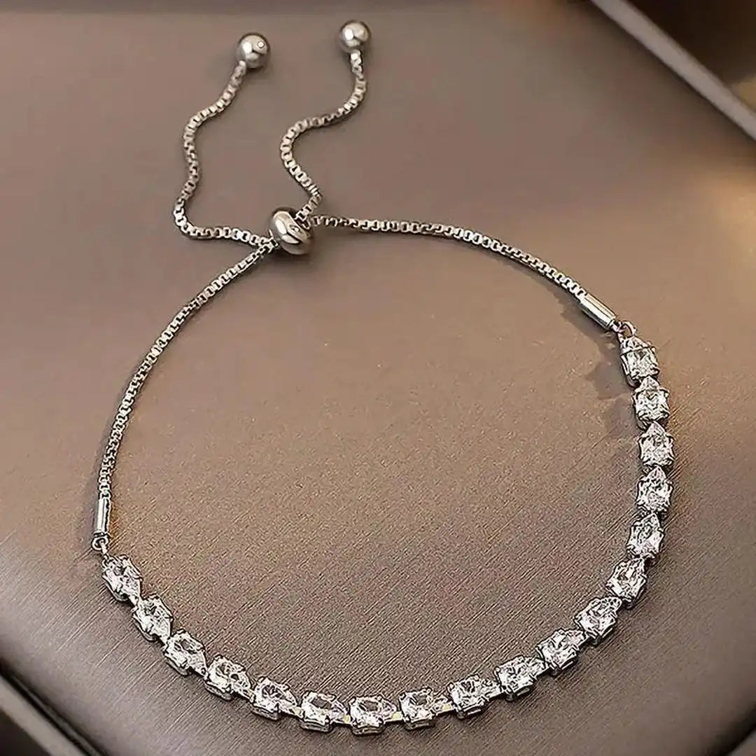 Adjustable Geometric Stone Bracelet