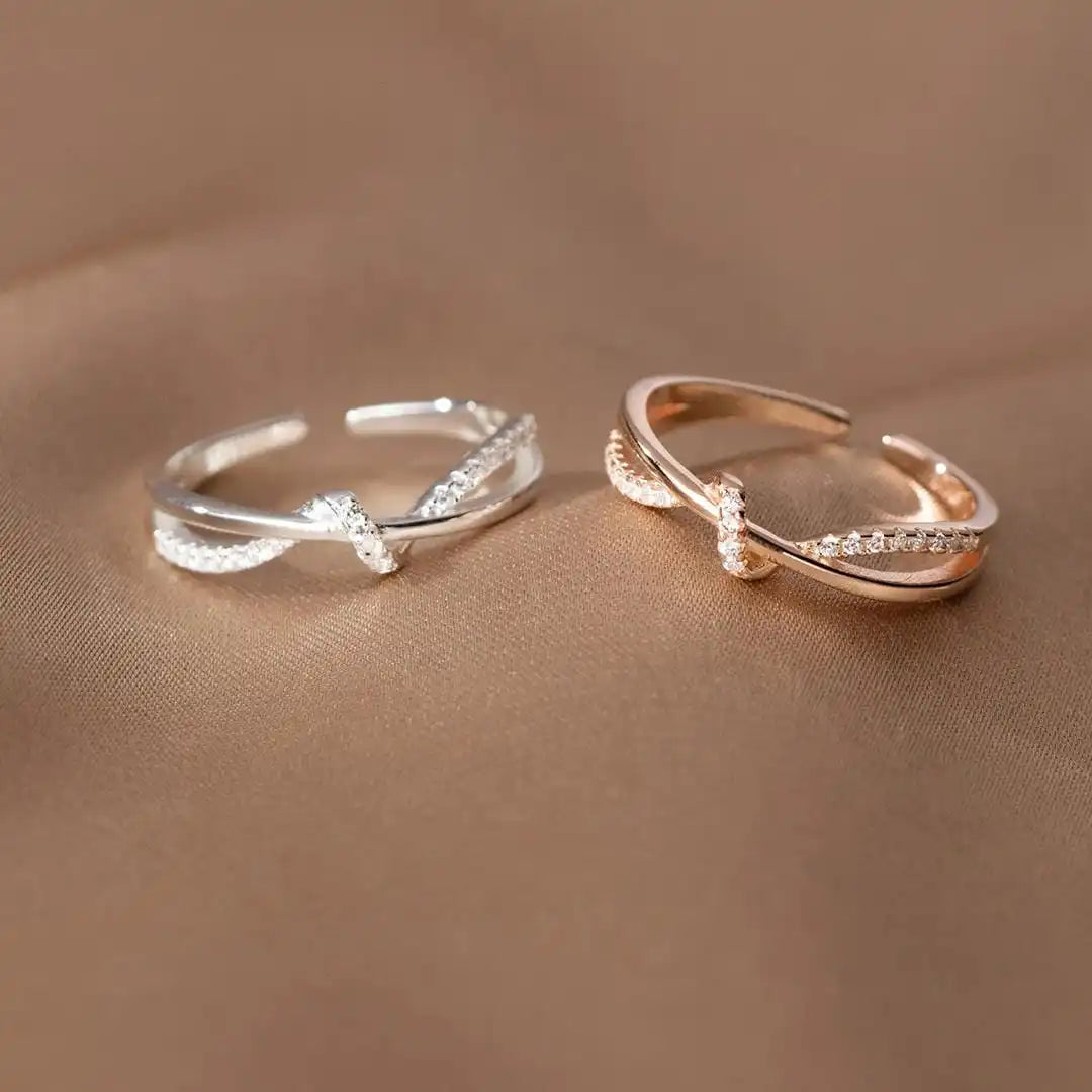 Timeless Cross Knot Band