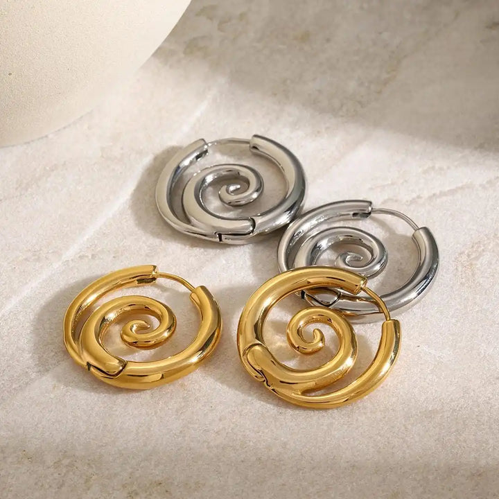 Eternal Gold Twisted Earrings