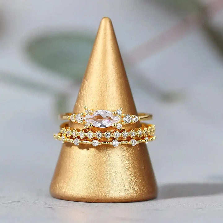 Mila Gold Ring Collection