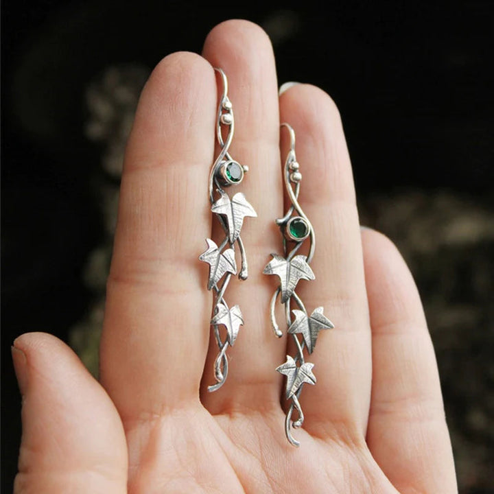 Azure Gem Elf Earrings