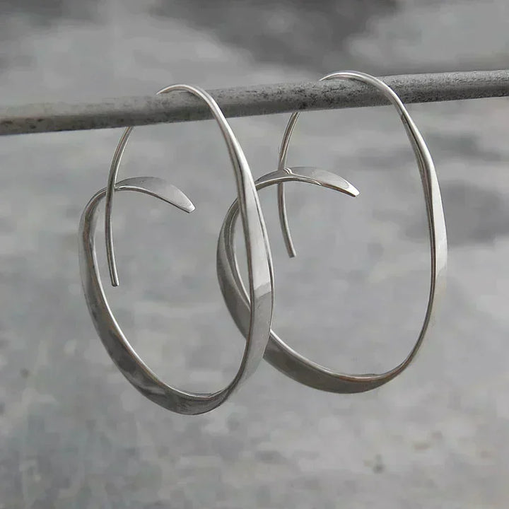 Twisted Hoop Earrings Bliss