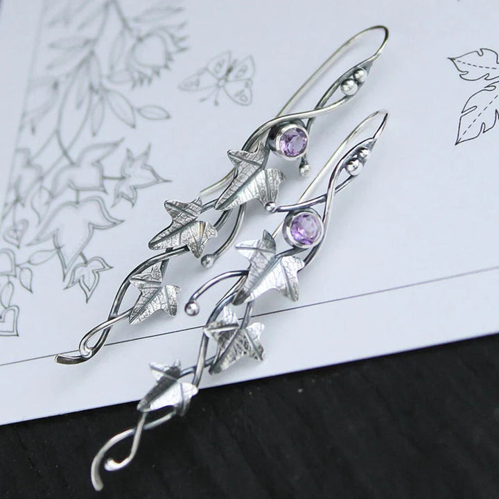 Azure Gem Elf Earrings
