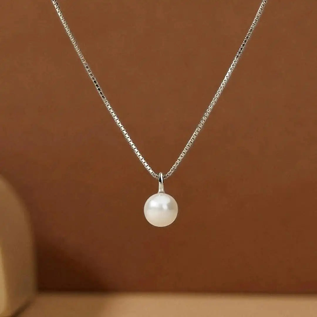 Eternal Pearl Pendant Necklace