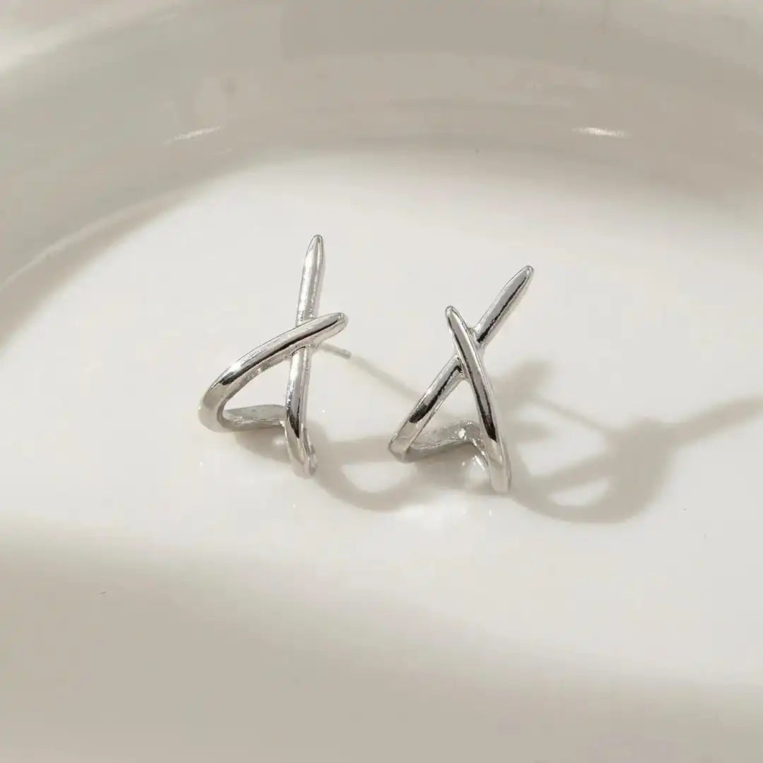 Eternal Gold Cross Earrings