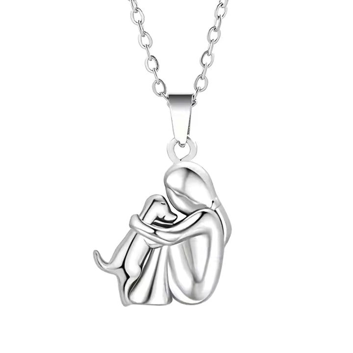 Canine Affection Pendant Necklace