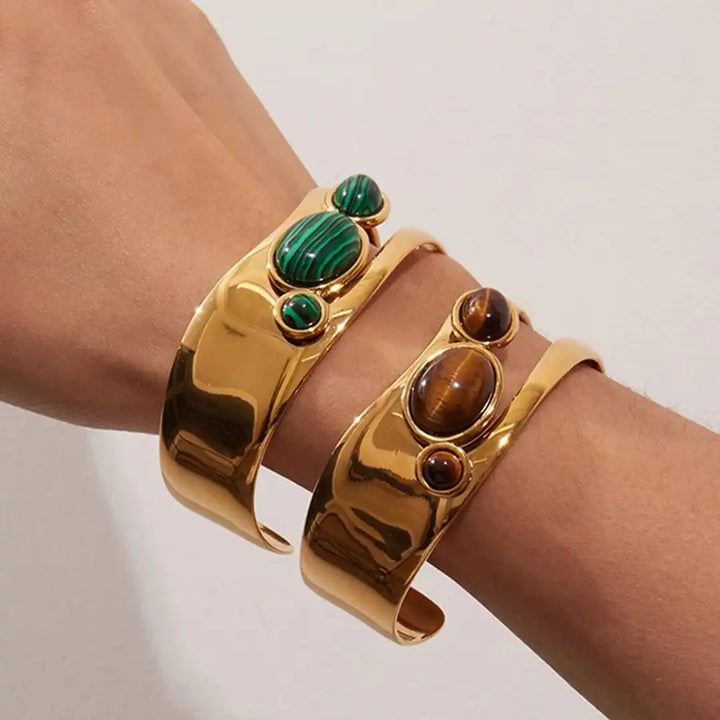 Retro Gold Tiger Eye Bracelet