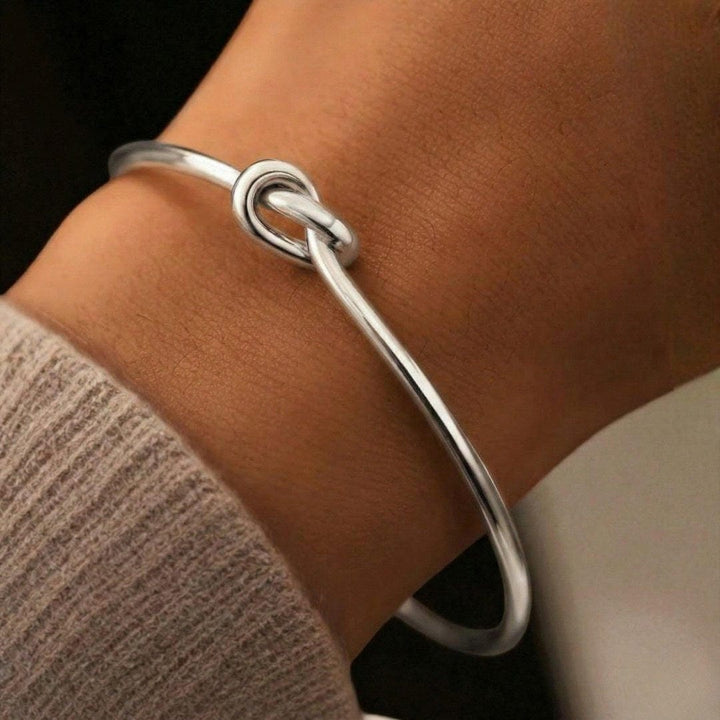 Adjustable Golden Knot Bracelet