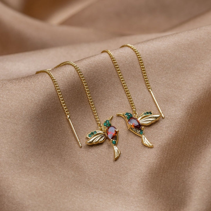 Stylish Hummingbird Earrings